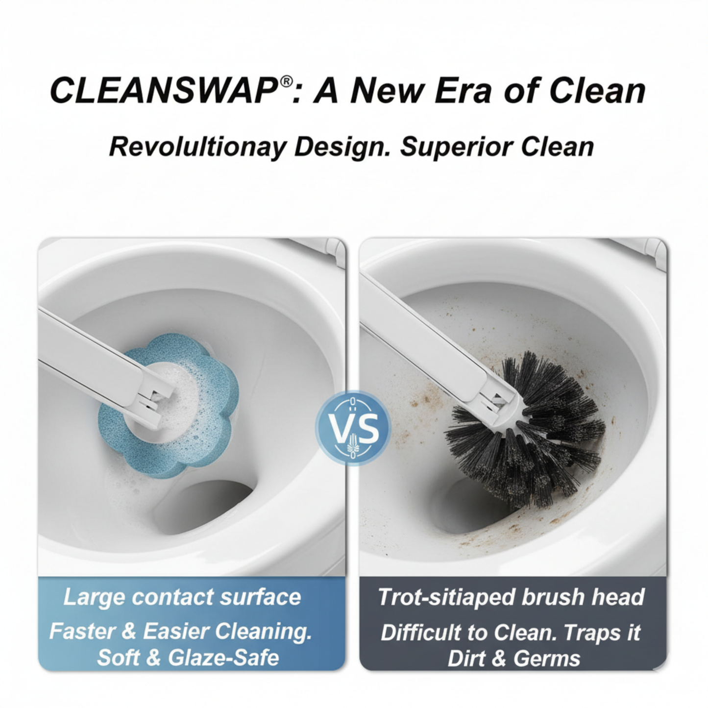 Advanced Disposable Toilet Brush